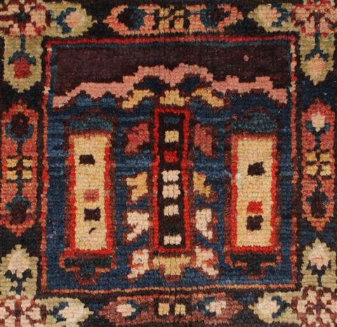 Bakhtiar Brown Hand Knotted 105 X 131 Area Rug 400-17170 Image 30
