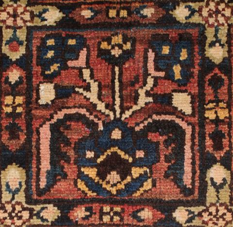 Bakhtiar Brown Hand Knotted 105 X 131 Area Rug 400-17170 Image 31