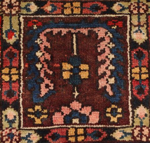 Bakhtiar Brown Hand Knotted 105 X 131 Area Rug 400-17170 Image 34