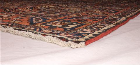 Bakhtiar Brown Hand Knotted 105 X 131 Area Rug 400-17170 Image 35