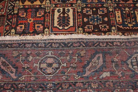 Bakhtiar Brown Hand Knotted 105 X 131 Area Rug 400-17170 Image 36