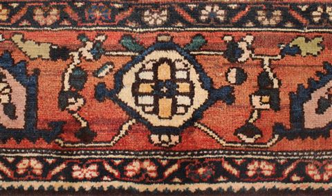 Bakhtiar Brown Hand Knotted 105 X 131 Area Rug 400-17170 Image 9
