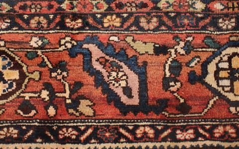 Bakhtiar Brown Hand Knotted 105 X 131 Area Rug 400-17170 Image 10