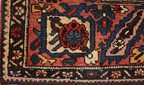 Bakhtiar Brown Hand Knotted 105 X 131 Area Rug 400-17170 Image 11
