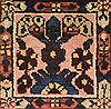 Bakhtiar Brown Hand Knotted 105 X 131 Area Rug 400-17170 Thumb 14