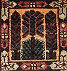 Bakhtiar Brown Hand Knotted 105 X 131  Area Rug 400-17170 Thumb 16