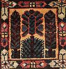 Bakhtiar Brown Hand Knotted 105 X 131 Area Rug 400-17170 Thumb 16
