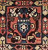 Bakhtiar Brown Hand Knotted 105 X 131 Area Rug 400-17170 Thumb 17