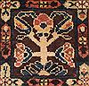 Bakhtiar Brown Hand Knotted 105 X 131 Area Rug 400-17170 Thumb 19