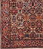 Bakhtiar Brown Hand Knotted 105 X 131 Area Rug 400-17170 Thumb 4
