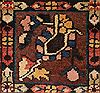 Bakhtiar Brown Hand Knotted 105 X 131  Area Rug 400-17170 Thumb 24