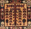 Bakhtiar Brown Hand Knotted 105 X 131  Area Rug 400-17170 Thumb 26