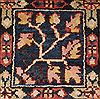 Bakhtiar Brown Hand Knotted 105 X 131 Area Rug 400-17170 Thumb 28