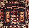 Bakhtiar Brown Hand Knotted 105 X 131  Area Rug 400-17170 Thumb 30