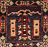 Bakhtiar Brown Hand Knotted 105 X 131 Area Rug 400-17170 Thumb 30