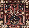 Bakhtiar Brown Hand Knotted 105 X 131  Area Rug 400-17170 Thumb 31