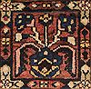 Bakhtiar Brown Hand Knotted 105 X 131 Area Rug 400-17170 Thumb 31