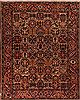 Bakhtiar Brown Hand Knotted 105 X 131 Area Rug 400-17170 Thumb 0