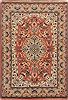 Sarouk Purple Hand Knotted 39 X 53  Area Rug 251-17171 Thumb 0