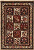 Bakhtiar Multicolor Hand Knotted 35 X 50 Area Rug 250-17173 Thumb 0