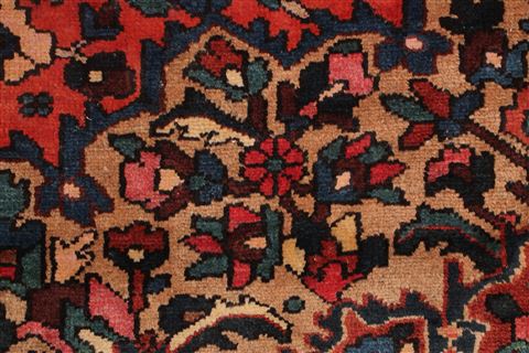 Bakhtiar Purple Square Hand Knotted 98 X 110 Area Rug 400-17182 Image 12