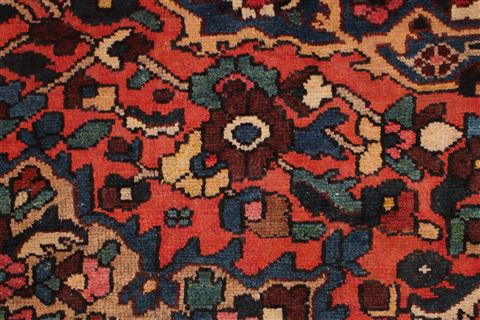 Bakhtiar Purple Square Hand Knotted 98 X 110 Area Rug 400-17182 Image 8