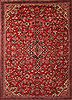 Moshk Abad Red Hand Knotted 104 X 132  Area Rug 400-17184 Thumb 5
