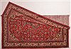 Moshk Abad Red Hand Knotted 104 X 132  Area Rug 400-17184 Thumb 6
