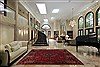 Mashad Red Hand Knotted 101 X 127 Area Rug 400-17186 Thumb 1