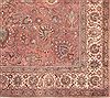 Tabriz Purple Square Hand Knotted 101 X 113  Area Rug 400-17190 Thumb 4