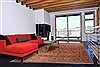 Tabriz Orange Hand Knotted 101 X 129 Area Rug 400-17194 Thumb 3