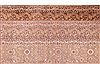 Tabriz Brown Hand Knotted 101 X 130 Area Rug 400-17197 Thumb 5