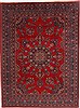Mashad Red Hand Knotted 80 X 1011  Area Rug 251-17198 Thumb 0