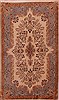 Kerman White Hand Knotted 41 X 63  Area Rug 400-17203 Thumb 0