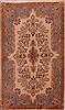 Kerman White Hand Knotted 41 X 63 Area Rug 400-17203 Thumb 0