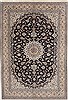 Nain Blue Hand Knotted 85 X 124  Area Rug 251-17204 Thumb 0