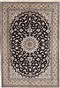 Nain Blue Hand Knotted 85 X 124  Area Rug 251-17204 Thumb 0
