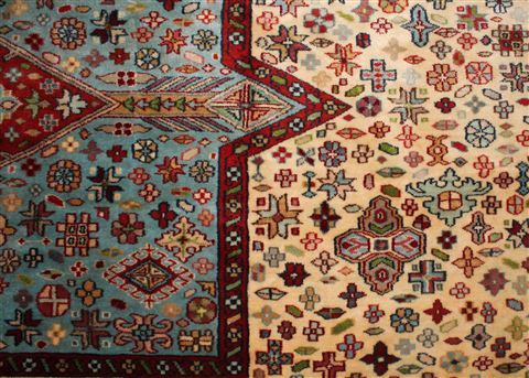 Bokhara White Hand Knotted 101 X 162 Area Rug 400-17206 Image 14