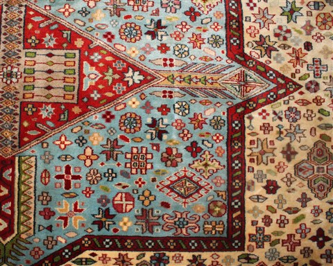 Bokhara White Hand Knotted 101 X 162 Area Rug 400-17206 Image 15
