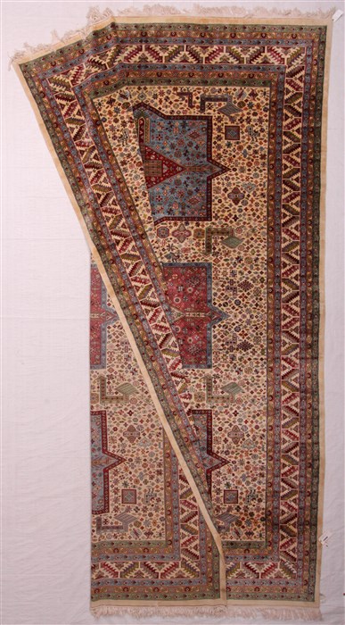 Bokhara White Hand Knotted 101 X 162 Area Rug 400-17206 Image 7