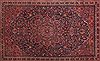 Mashad Purple Hand Knotted 111 X 164  Area Rug 400-17207 Thumb 2