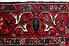 Bakhtiar Red Hand Knotted 102 X 1210  Area Rug 400-17208 Thumb 7