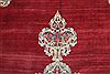 Kerman Red Hand Knotted 107 X 155 Area Rug 400-17210 Thumb 11