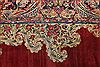 Kerman Red Hand Knotted 107 X 155 Area Rug 400-17210 Thumb 13