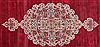 Kerman Red Hand Knotted 107 X 155  Area Rug 400-17210 Thumb 4