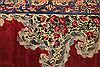 Kerman Red Hand Knotted 107 X 155 Area Rug 400-17210 Thumb 8