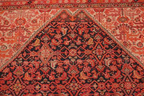 Malayer Red Hand Knotted 83 X 166 Area Rug 400-17212 Image 1