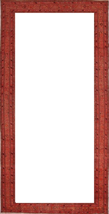 Malayer Red Hand Knotted 83 X 166 Area Rug 400-17212 Image 2