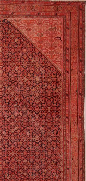 Malayer Red Hand Knotted 83 X 166 Area Rug 400-17212 Image 3