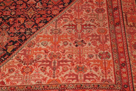 Malayer Red Hand Knotted 83 X 166 Area Rug 400-17212 Image 7